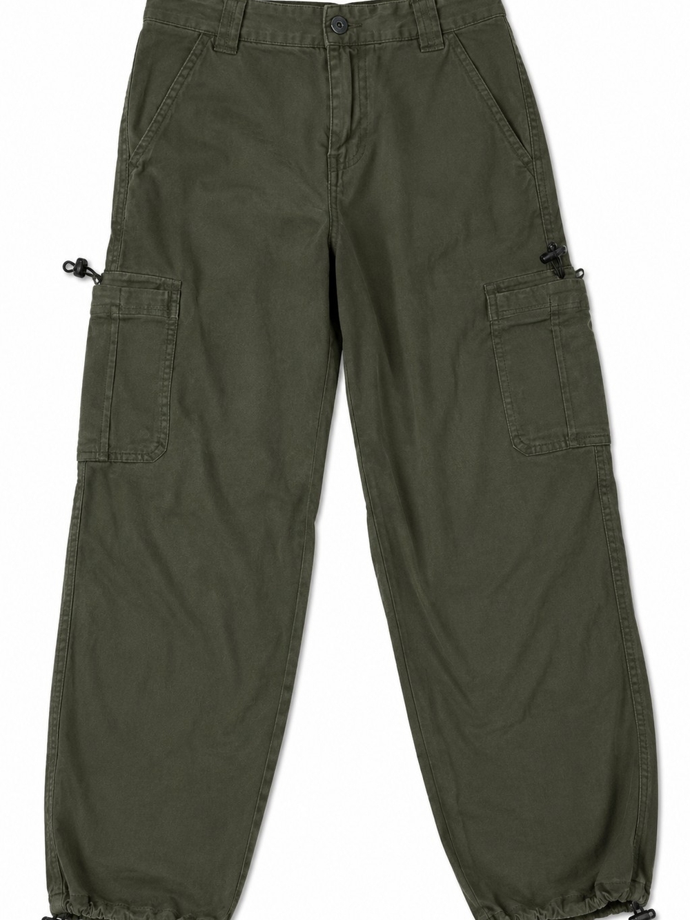 Democracy “Ab”solution Skyrise Cargo Capri Pants – Dark Olive Green – Size 8 NWT